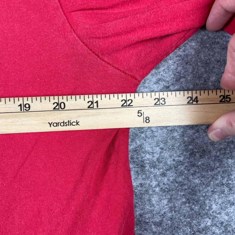 The North Face T-Shirt Mens L Red Box Logo Never Stop Exploring Short Sleeve